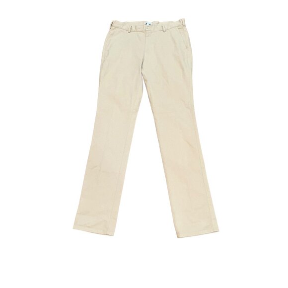 Peter Millar‎ Pilot Twill Flat Front Trouser Pant Khaki Size 35x36 ME0B06 NWT - Picture 1 of 8
